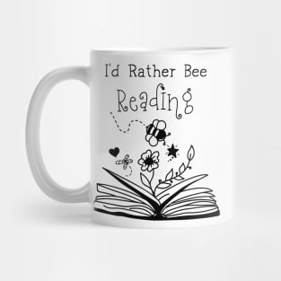 Bees and Books Cute Mug